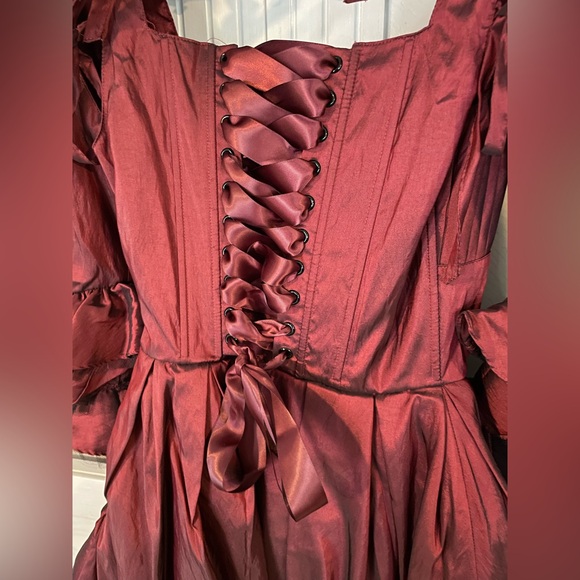 DollsKill/Unholy Red Mini Corset Dress- Excellent Condition! - Picture 7 of 9